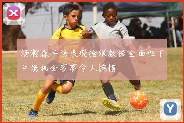 杨瀚森半场表现抢眼数据全面但下半场机会寥寥令人惋惜